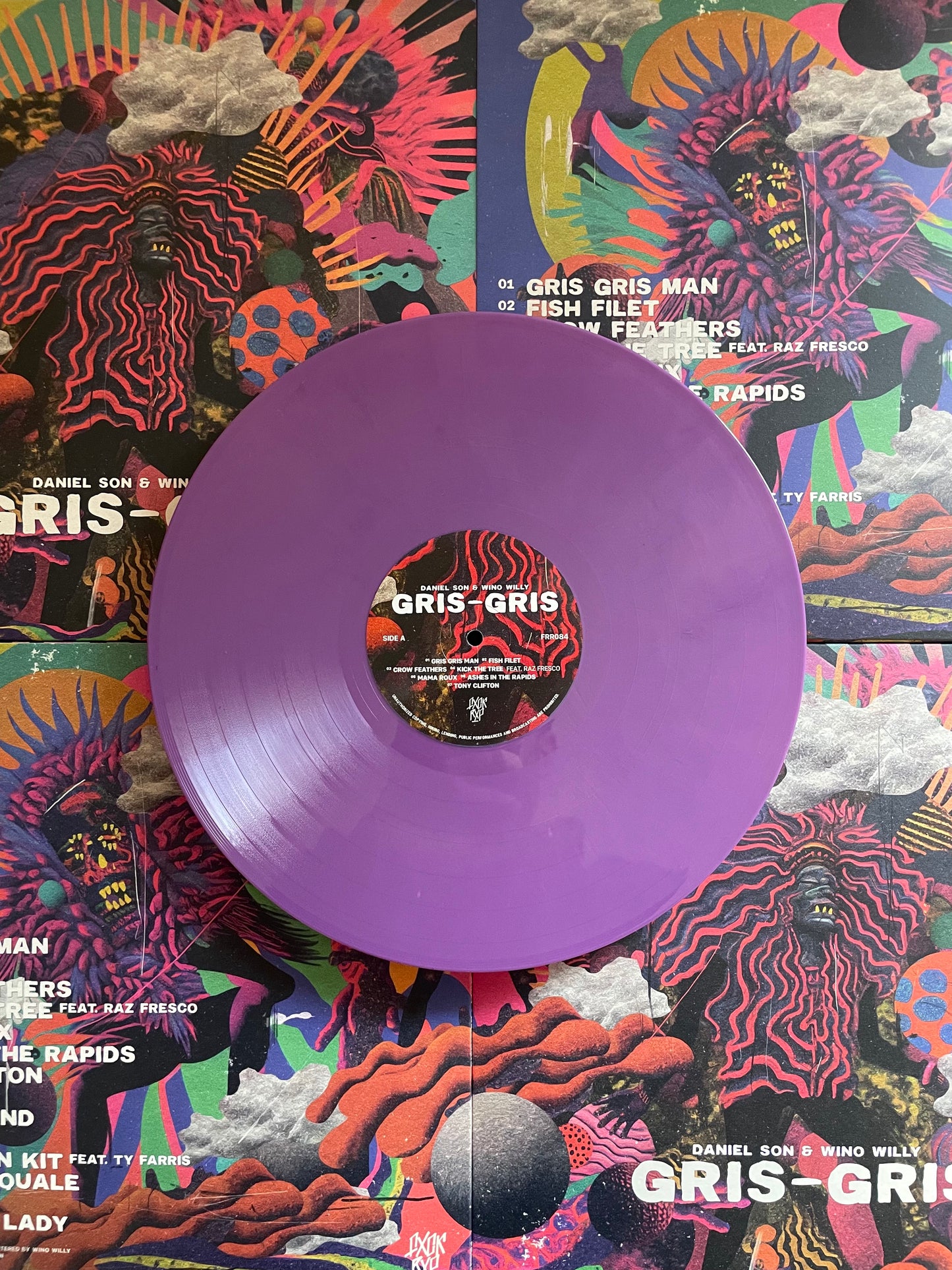 [FRR084] DANIEL SON & WINO WILLY "Gris-Gris" LP