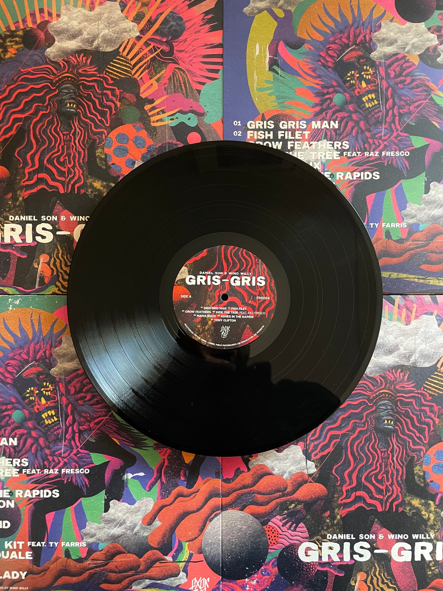 [FRR084] DANIEL SON & WINO WILLY "Gris-Gris" LP
