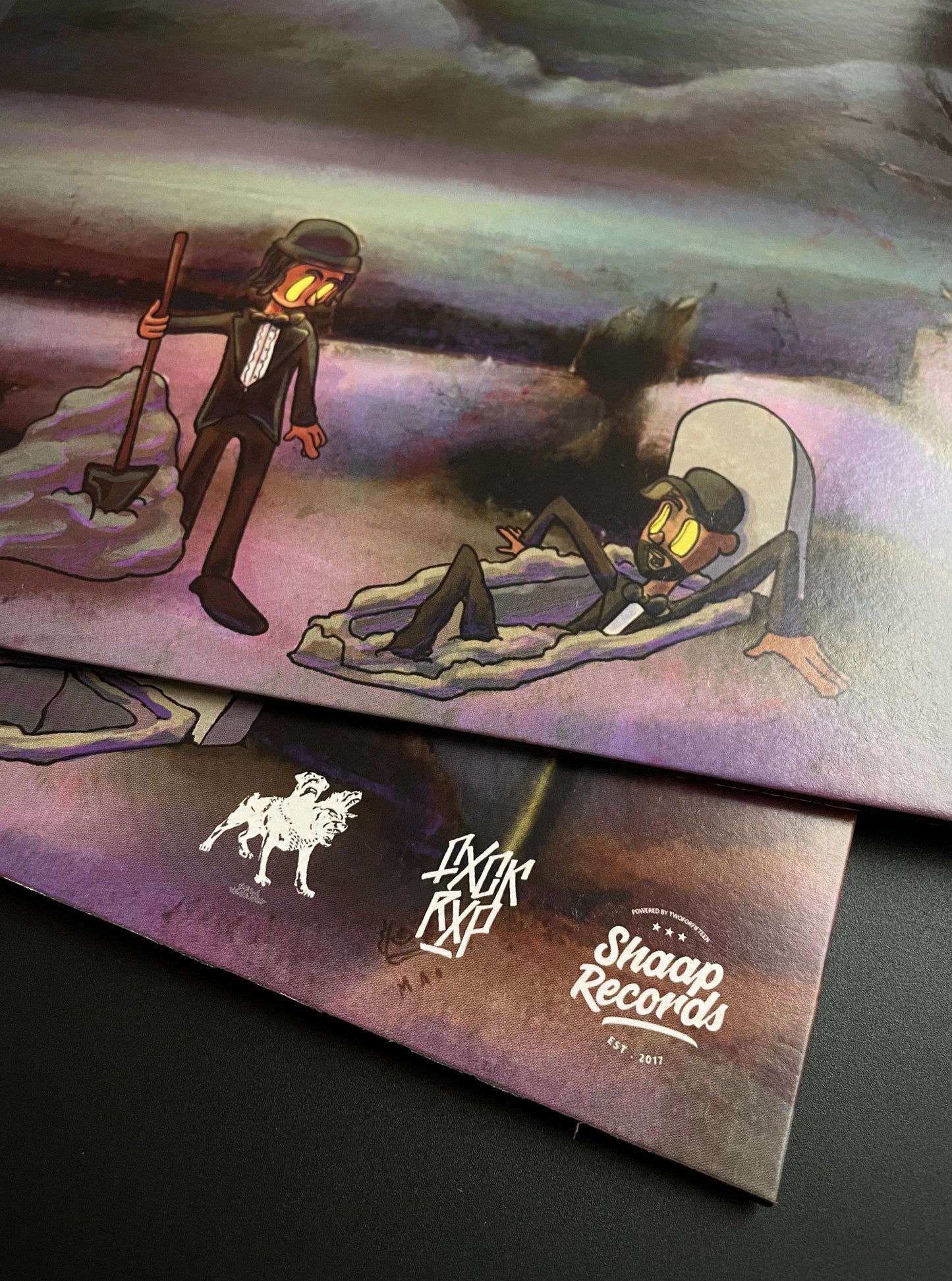 [FRR078] ANKHLEJOHN & LOOK DAMIEN "The Dead Don't Die" LP