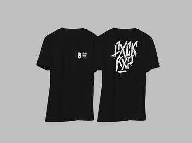 FXCK RXP Logo Shirt with Mask (white on black)