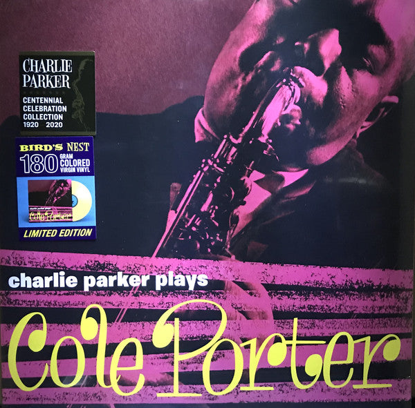 CHARLIE PARKER "Charlie Parker Plays Cole Porter" VINYL LP