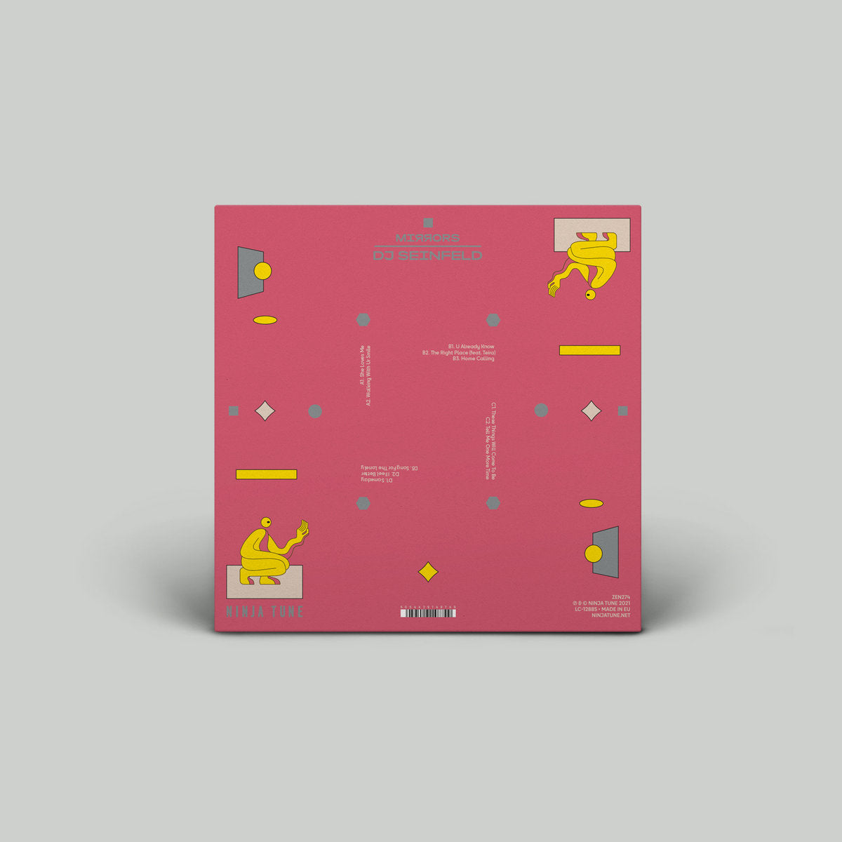 DJ SEINFELD "Mirrors" VINYL GATEFOLD 2LP