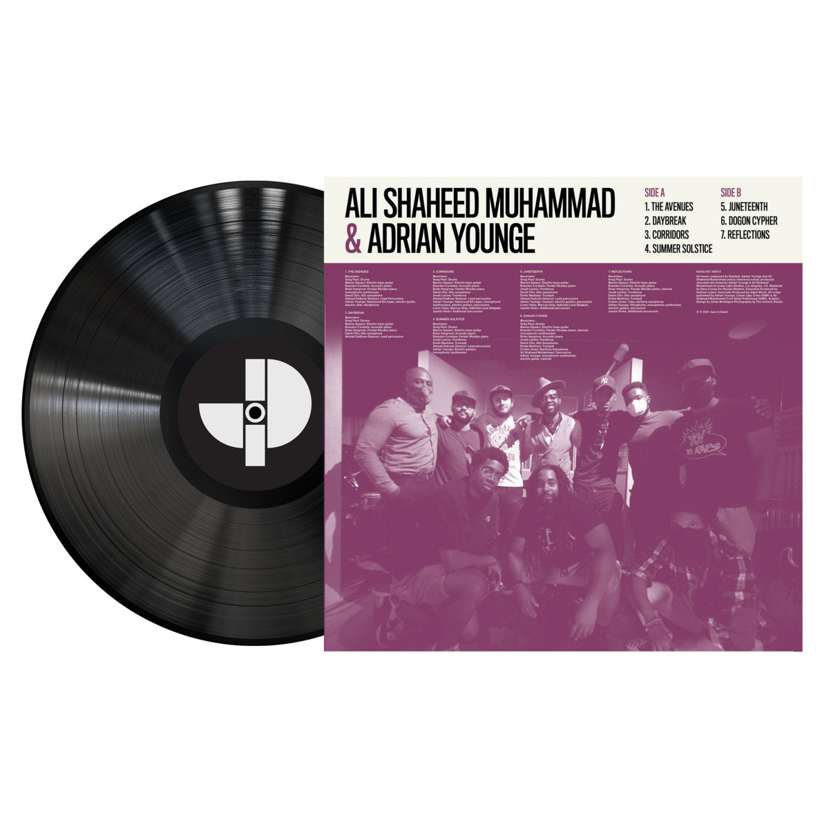 (JID 13) ADRIAN YOUNGE & ALI SHAHEED MUHAMMAD "Katalyst" VINYL LP