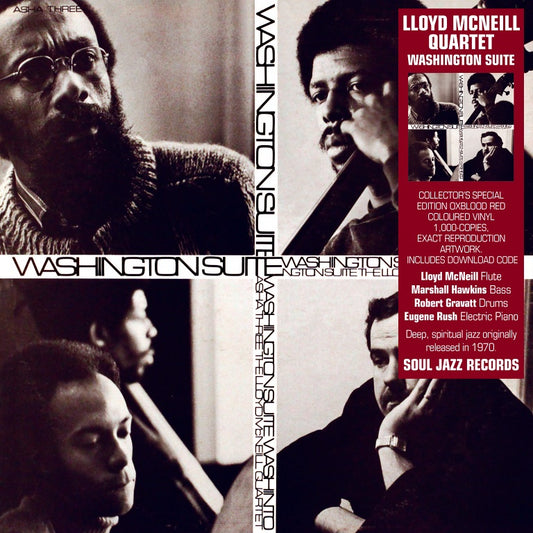 LLOYD MCNEILL QUARTET "Washington Suite" VINYL LP (Oxblood Edition)