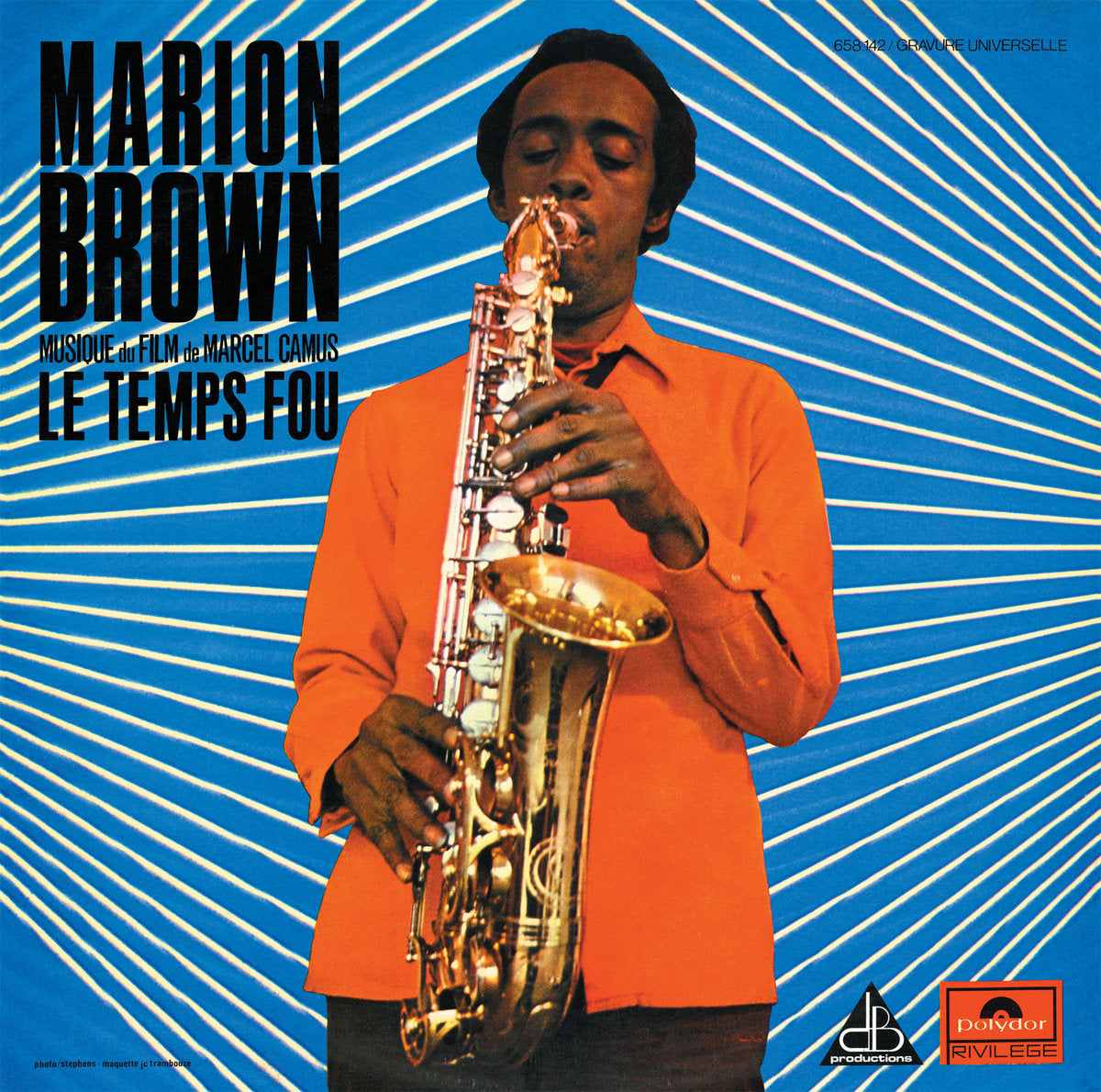 MARION BROWN "Le Temps Fou" VINYL LP