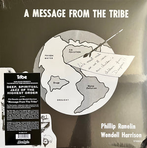 PHILLIP RANELIN & WENDELL HARRISON "Message from thre Tribe" Gatefold LP