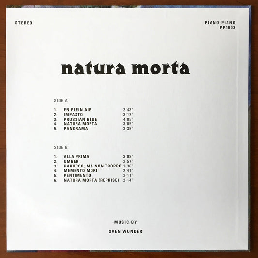 SVEN WUNDER "Natura Morta" VINYL LP
