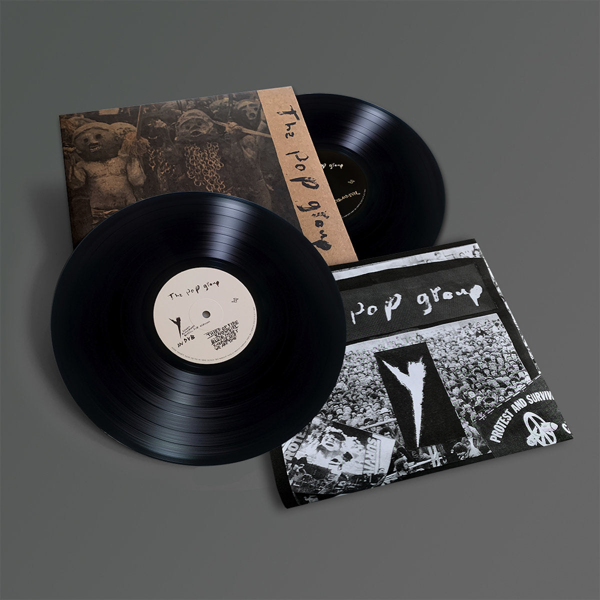 THE POP GROUP "Y in Dub" VINYL 2LP