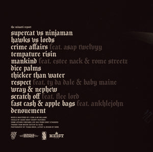 V DON & SAUCE HEIST "The Minatti Report" LP