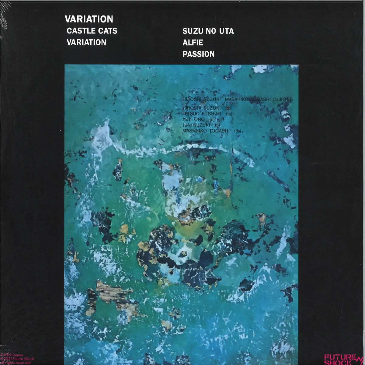 HIROSHI SUZUKI & MASAHIKO TOGASHI QUINTET "Variation" VINYL LP (Blue Edition)